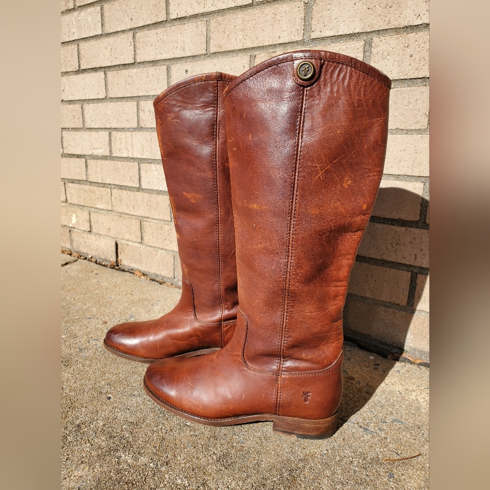 Frye Melissa Button Boots Size 7